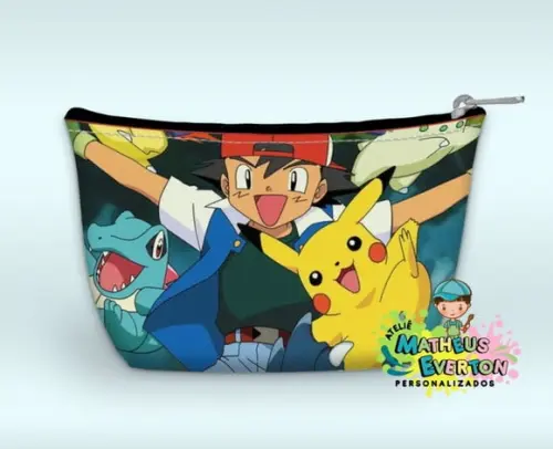 Necessaire Personalizada Pokemon