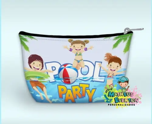 Necessaire Personalizada Pool Party