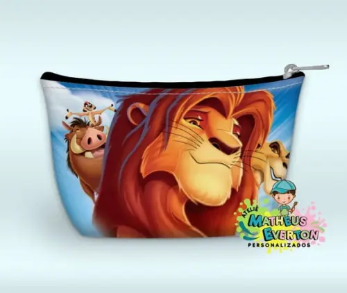 Necessaire Personalizada Rei Leão (faço Outros)