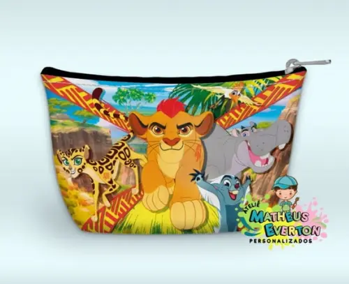 Necessaire Personalizada Rei Leão (faço Outros)