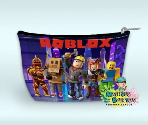 Necessaire Personalizada Roblox (faço Outros Modelos).