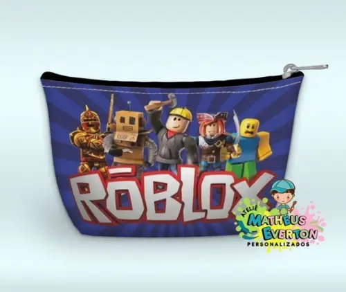 Necessaire Personalizada Roblox (faço Outros Modelos).