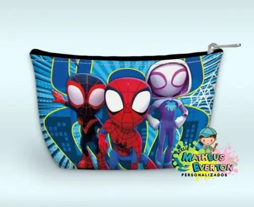 Necessaire Personalizada Spidey e Seus Amigos Espetaculares