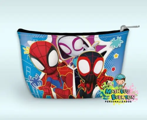 Necessaire Personalizada Spidey e Seus Amigos Espetaculares