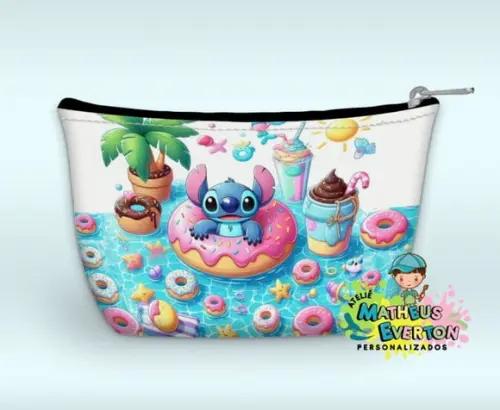 Necessaire Personalizada Stitch (faço Outros)