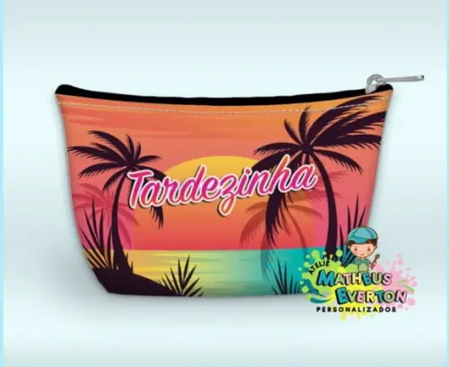 Necessaire Personalizada Tardezinha (faço Outros Temas).