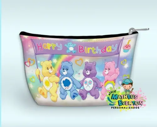 Necessaire Personalizada Ursinhos Carinhosos
