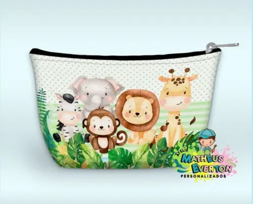 Necessaire Safari Baby ( Faço Todos os Temas )