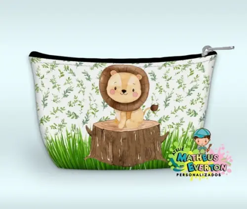 Necessaire Safari Baby ( Faço Todos os Temas )