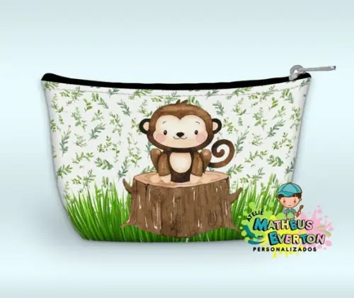 Necessaire Safari Baby ( Faço Todos os Temas )
