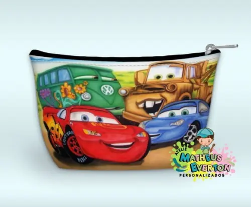 100 Necessaires Personalizada Carros