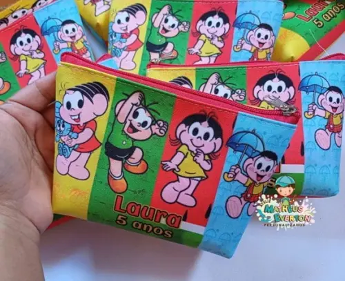 25 Necessaires Personalizada Turma da Mônica