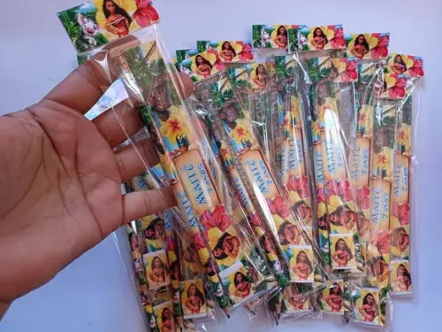 30 Kits Lápis, Régua e Borracha Moana