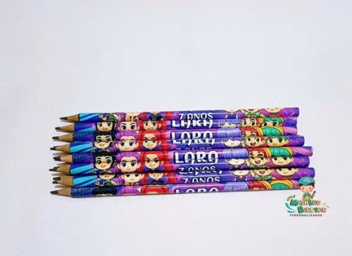 30 Lapis Personalizado Guerreiras de K-pop Cute