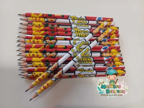 35 Lapis Personalizado Pokémon