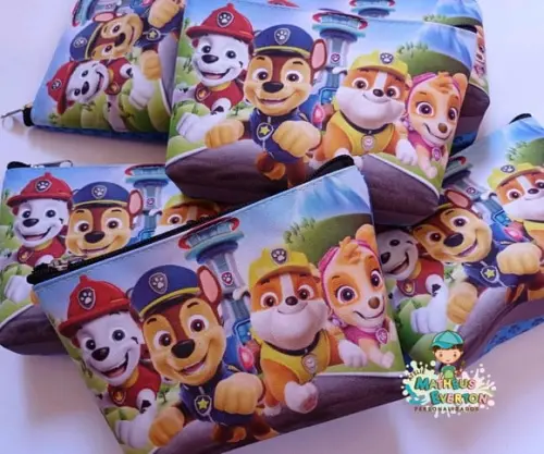 40 Necessaires Personalizada Patrulha Canina