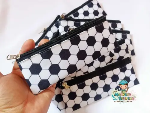45 Estojos Slim Personalizado Bola Tamanho 19x7