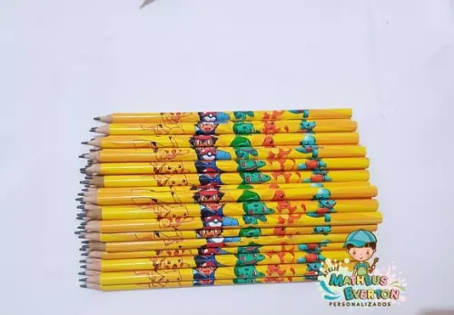 45 Lapis Personalizado Pokémon