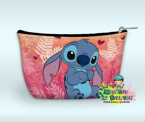 45 Necessaires Personalizada Stitch (faço Outros)