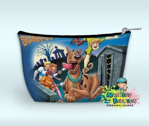 50 Necessaires Personalizada Scooby-doo (faço Outros)
