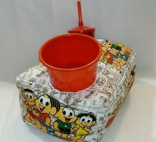 Almofada Porta Pipoca Turma da Mônica