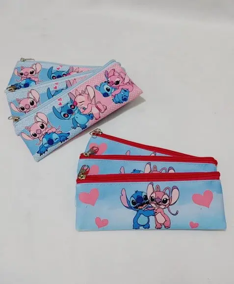 Estojo Slim Personalizado Stitch Tamanho 19x7