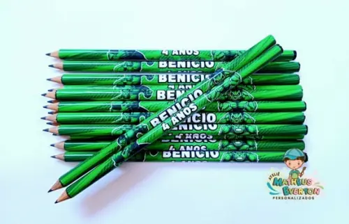 Lápis Personalizado o Incrível Hulk