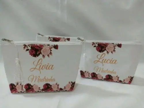 Necessaire Madrinha Noivado, Casamento, Bodas, 15 Anos