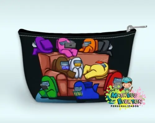 Necessaire Personalizada Among Us Faço Outros Modelos
