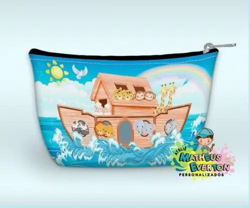 Necessaire Personalizada Arca de Noé