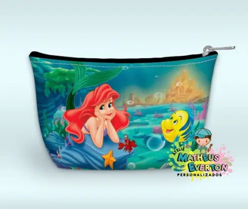 Necessaire Personalizada Ariel (faço Outros Modelos).