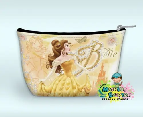 Necessaire Personalizada Bela e a Fera