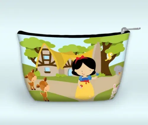 Necessaire Personalizada Branca de Neve Cute (faço Outros).