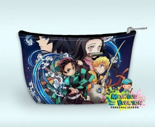 Necessaire Personalizada Demon Slayer