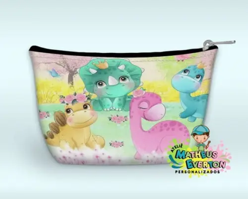 Necessaire Personalizada Dino Baby