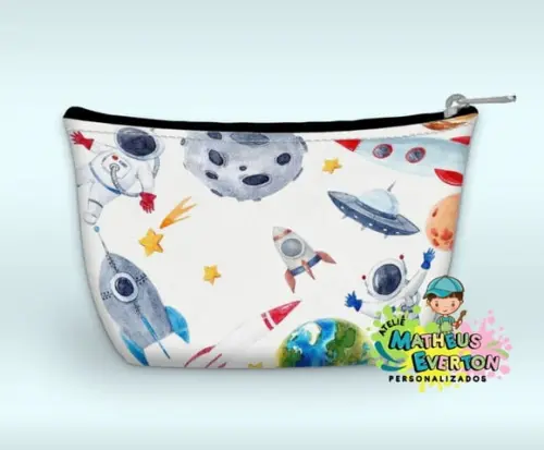 Necessaire Personalizada Espaço Sideral