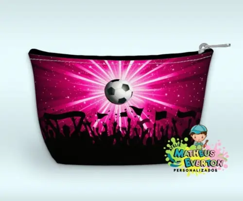 Necessaire Personalizada Futebol