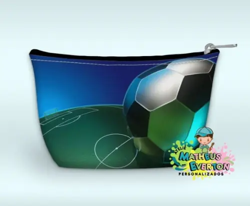 Necessaire Personalizada Futebol