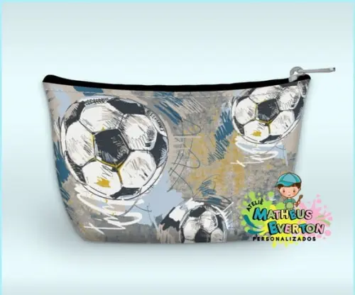 Necessaire Personalizada Futebol