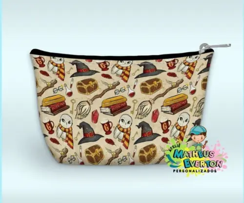 Necessaire Personalizada Harry Potter ( Faço Outros. )