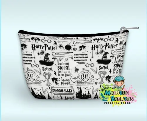 Necessaire Personalizada Harry Potter ( Faço Outros. )