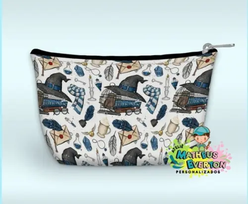 Necessaire Personalizada Harry Potter ( Faço Outros. )