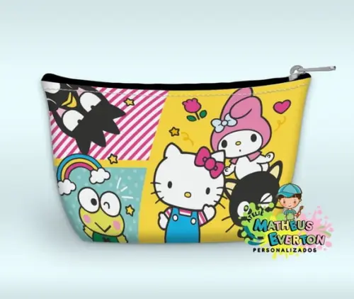 Necessaire Personalizada Hello Kitty (faço Outros Modelos)