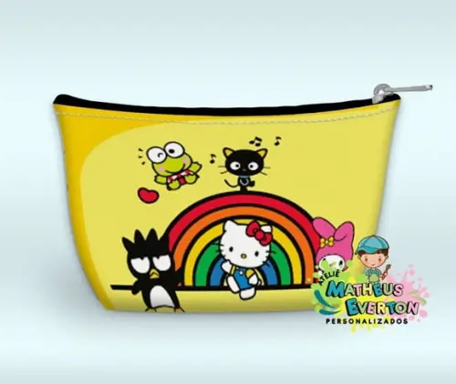 Necessaire Personalizada Hello Kitty (faço Outros Modelos)