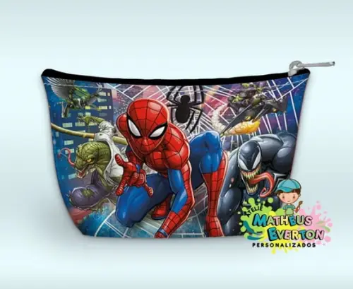 Necessaire Personalizada Homem-aranha