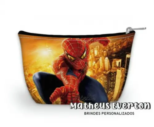 Necessaire Personalizada Homem-aranha