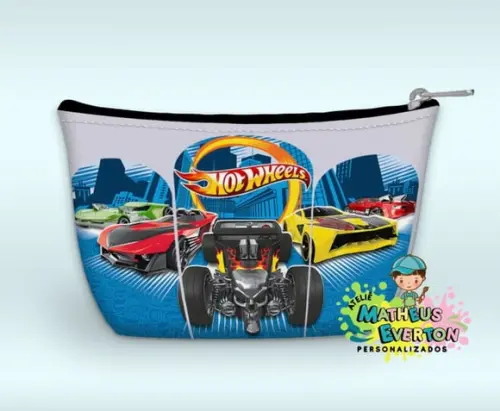 Necessaire Personalizada Hot Wheels