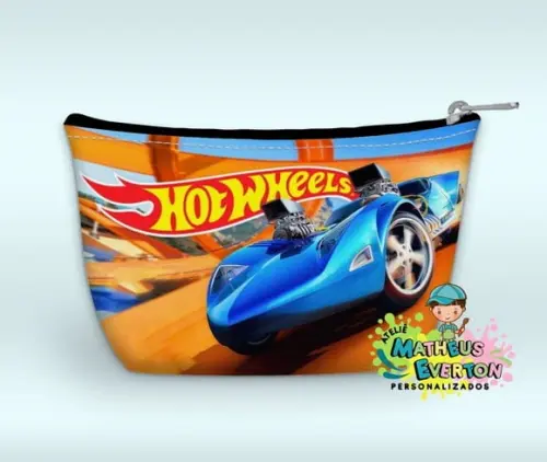 Necessaire Personalizada Hot Wheels
