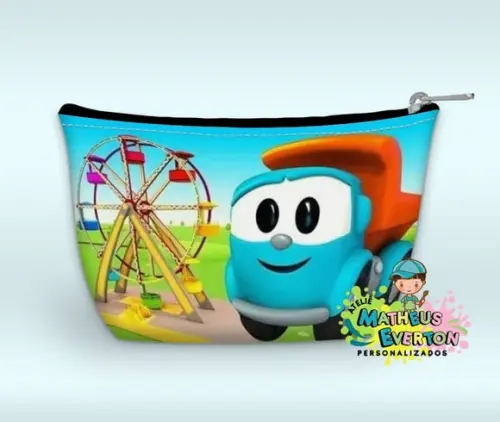 Necessaire Personalizada Léo o Caminhão