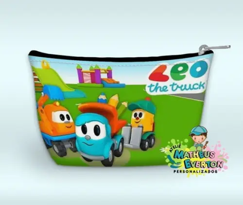 Necessaire Personalizada Léo o Caminhão
